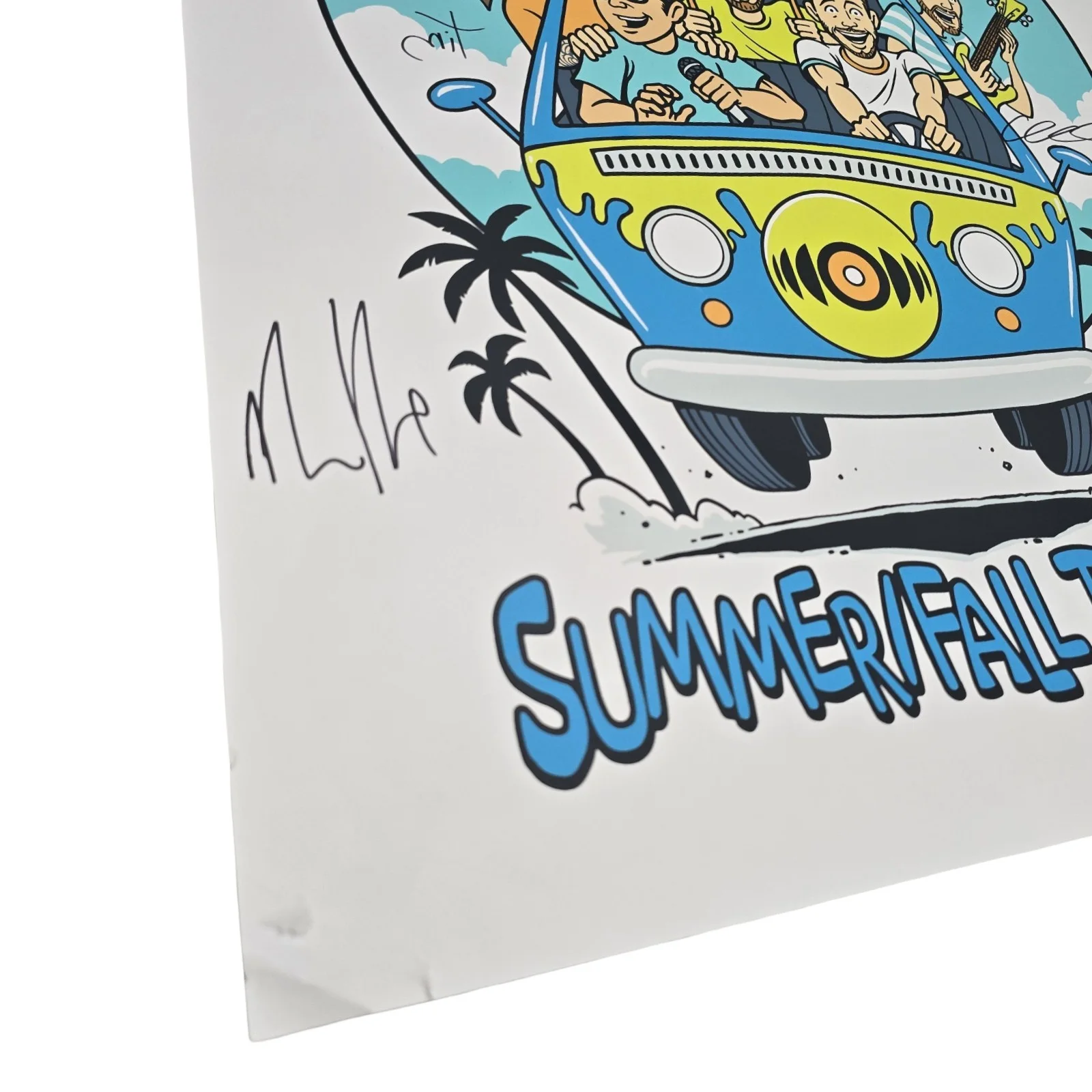 311 Summer Fall 2021 Concert Autographed Poster 18x24 READ, image 2