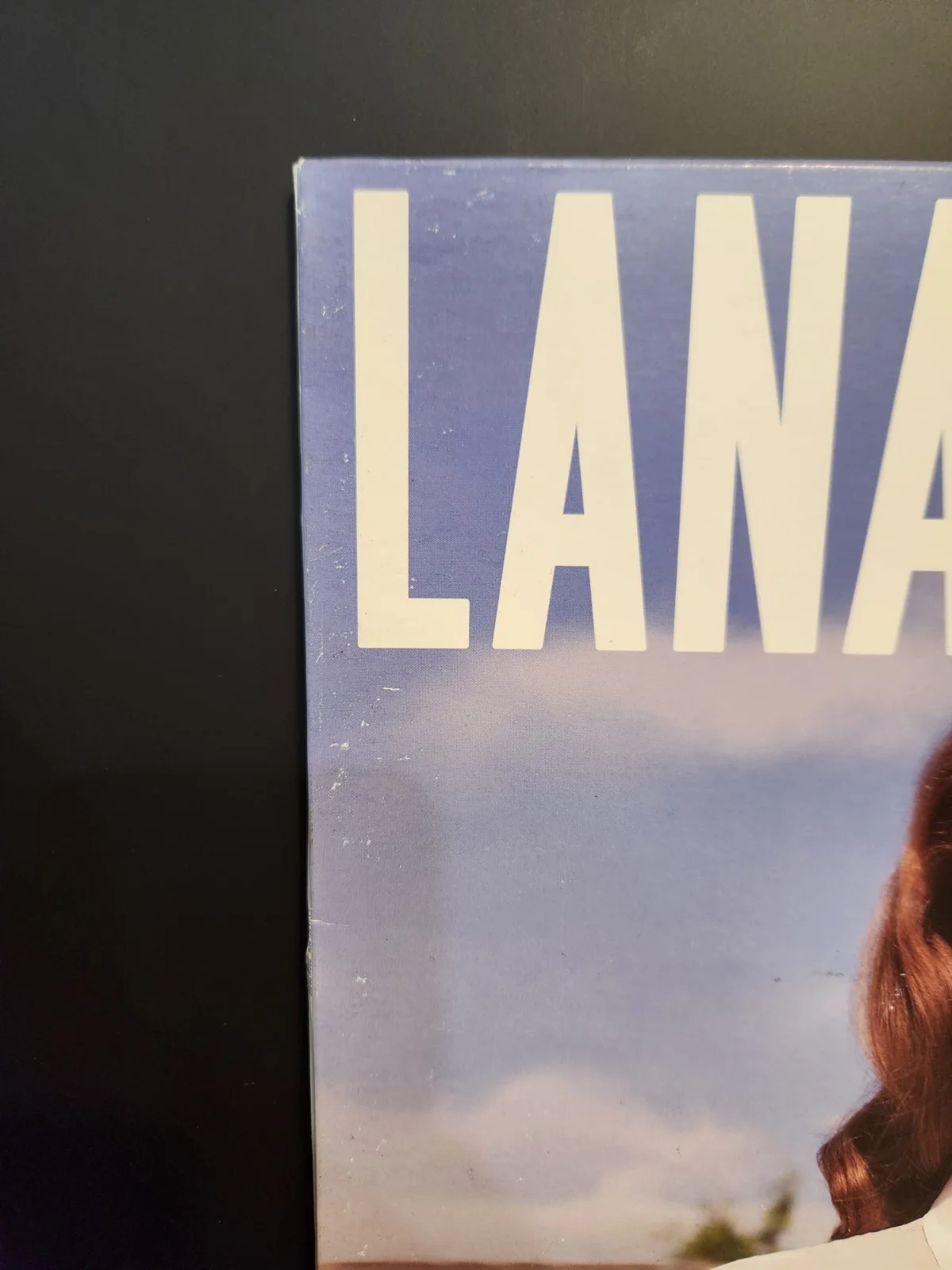 LANA DEL REY SIGNED BORN TO DIE VINYL SLEEVE BEAUTIFUL SINGER LOOK READ BAS LOA, изображение 3