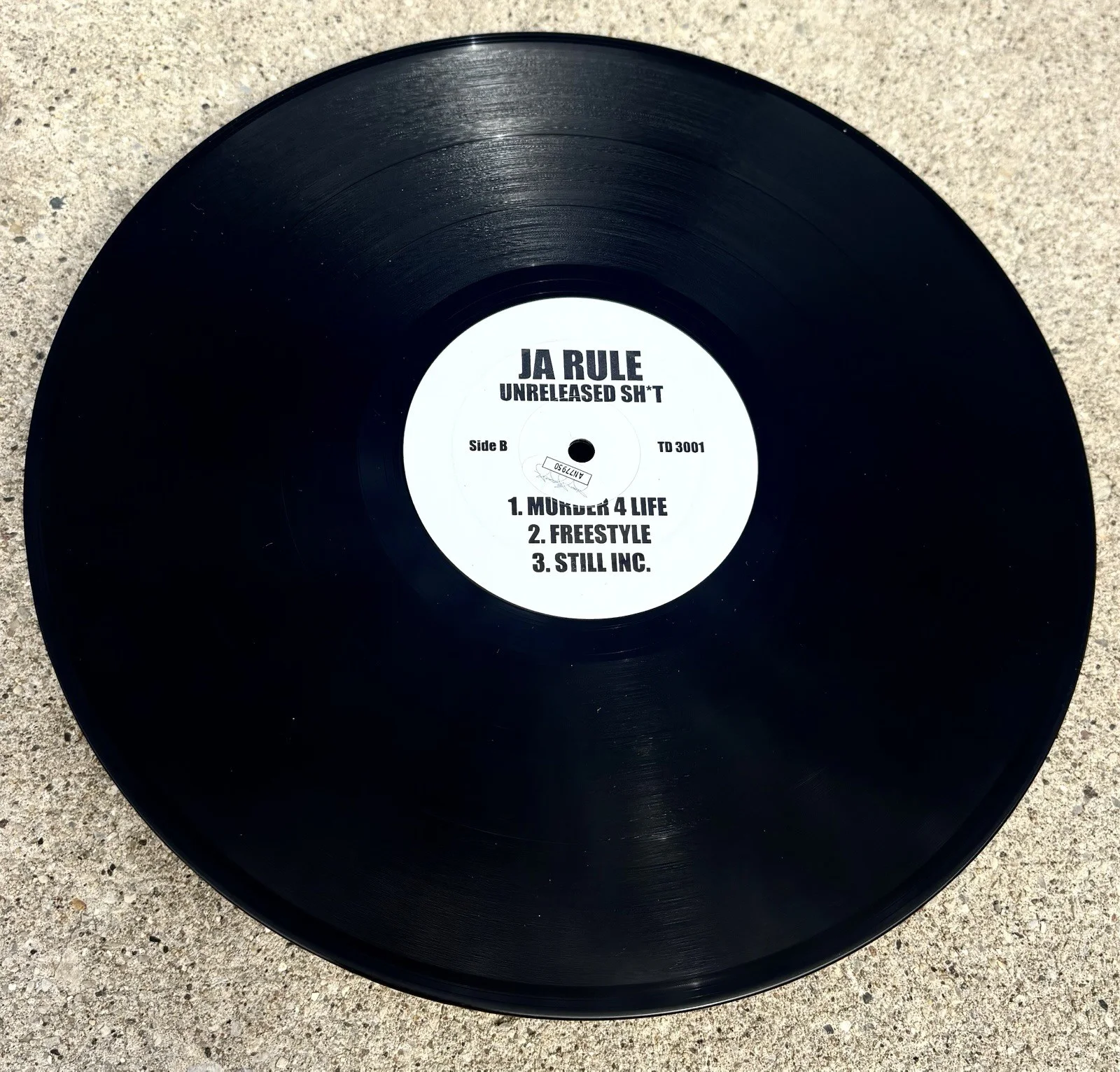 JA RULE SIGNED Vinyl JSA COA RAP HIP HOP New York Unreleased Sh*t, изображение 3
