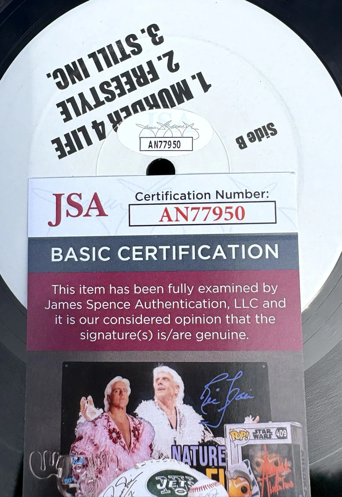 JA RULE SIGNED Vinyl JSA COA RAP HIP HOP New York Unreleased Sh*t, изображение 4