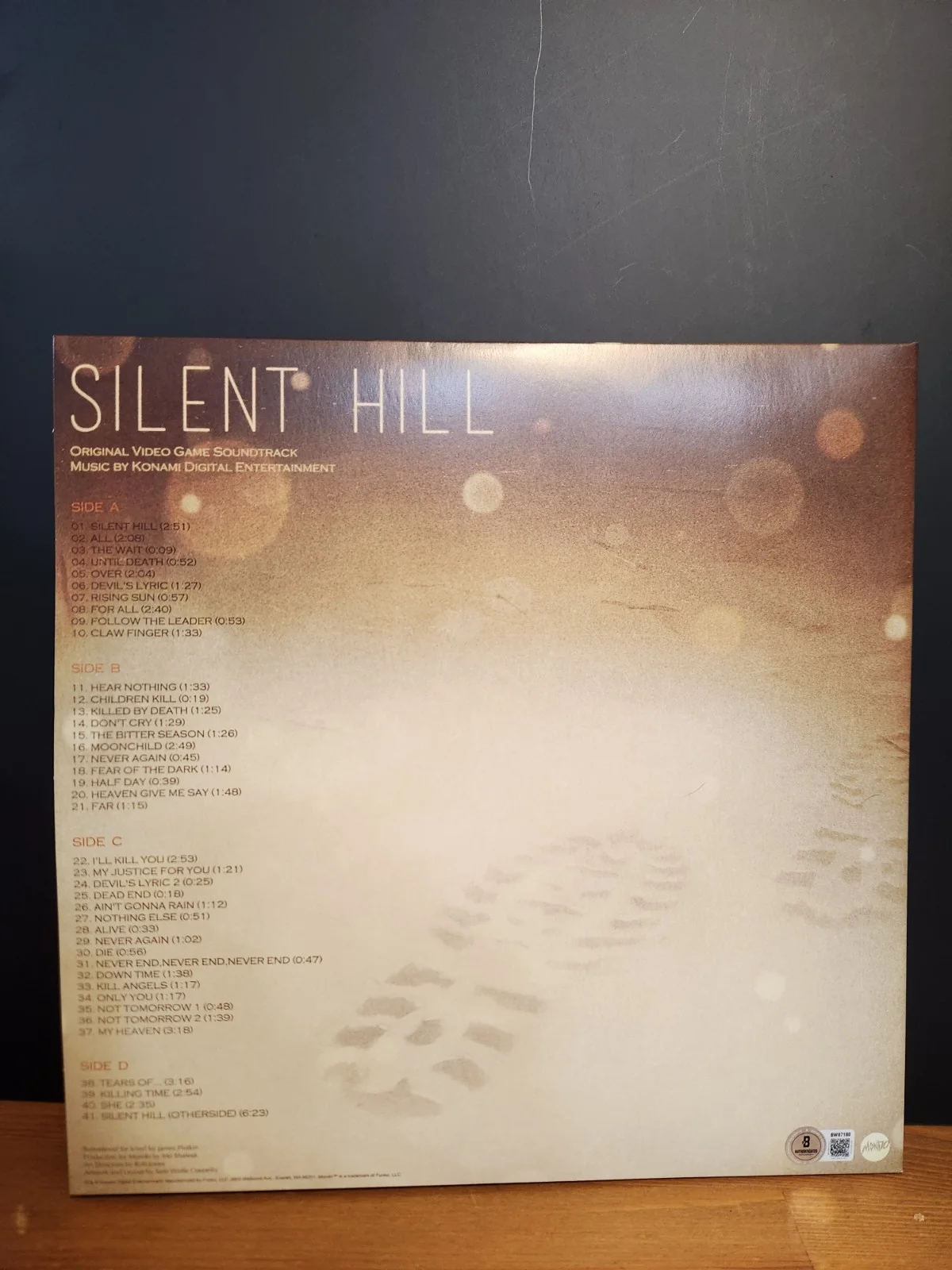 akira yamaoka — Akira Yamaoka Signed Silent Hill Vinyl Legendary Composer Musician Mondo BAS COA, image 2