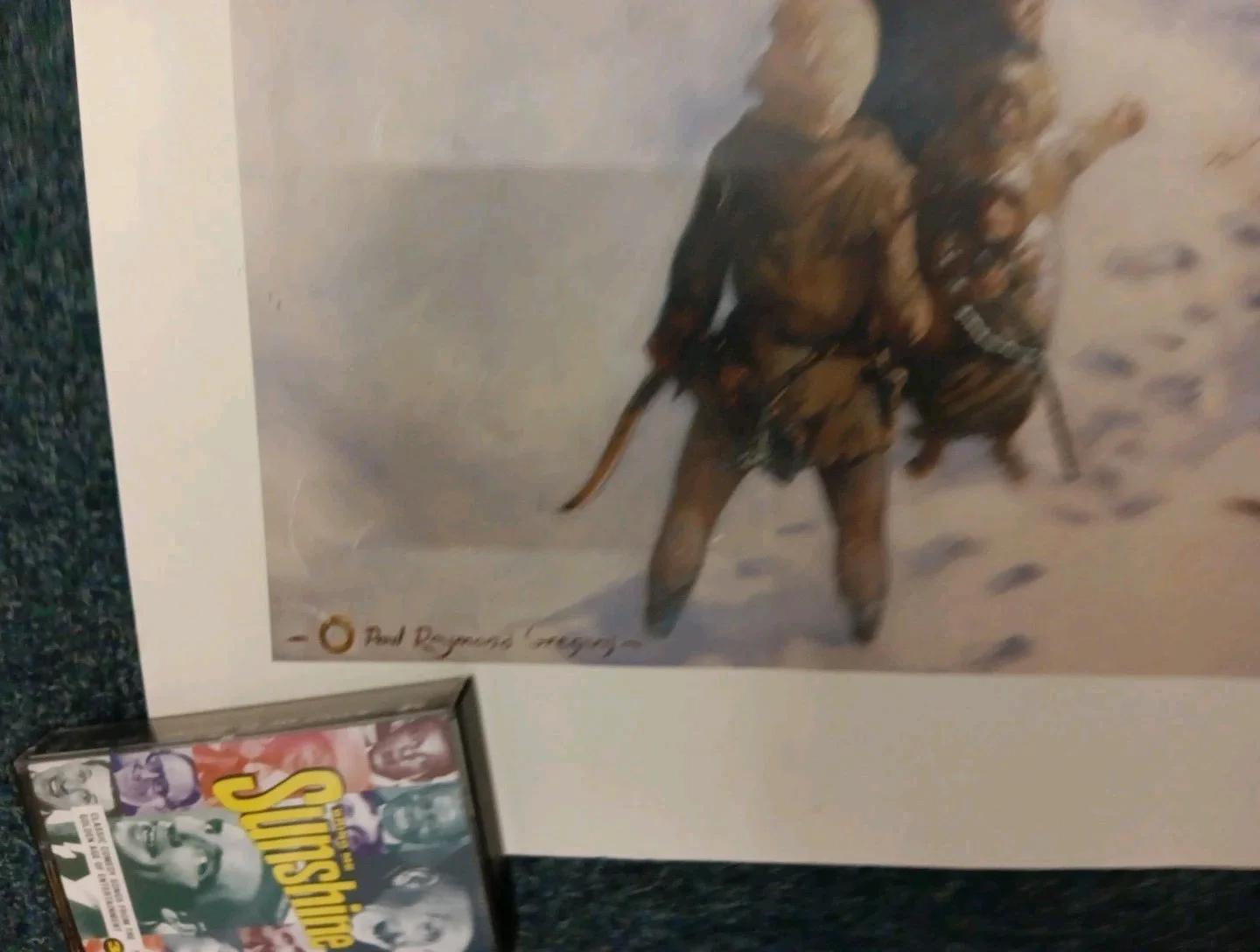 1982 Caradhras Poster, from the Tolkien Society Rare Item Read description, изображение 3