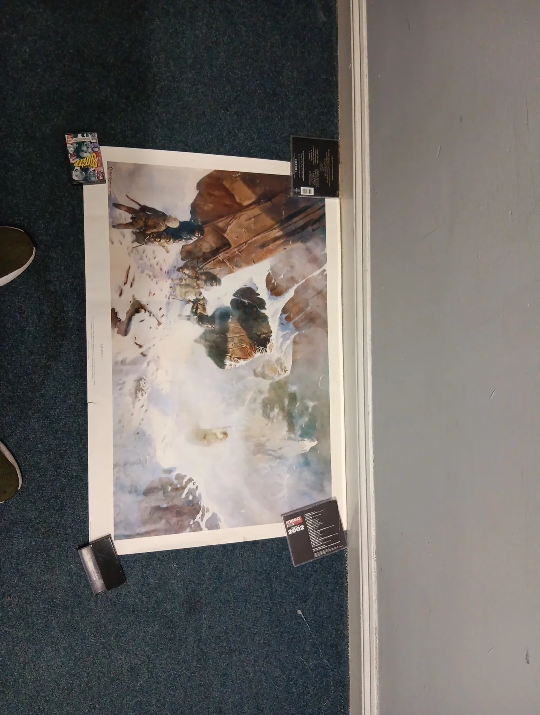 1982 Caradhras Poster, from the Tolkien Society Rare Item Read description, изображение 5