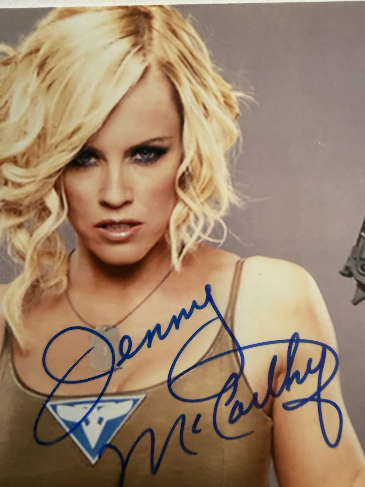 Jenny McCarthy Signed 4x6 Photo Autographed Auto, image 2