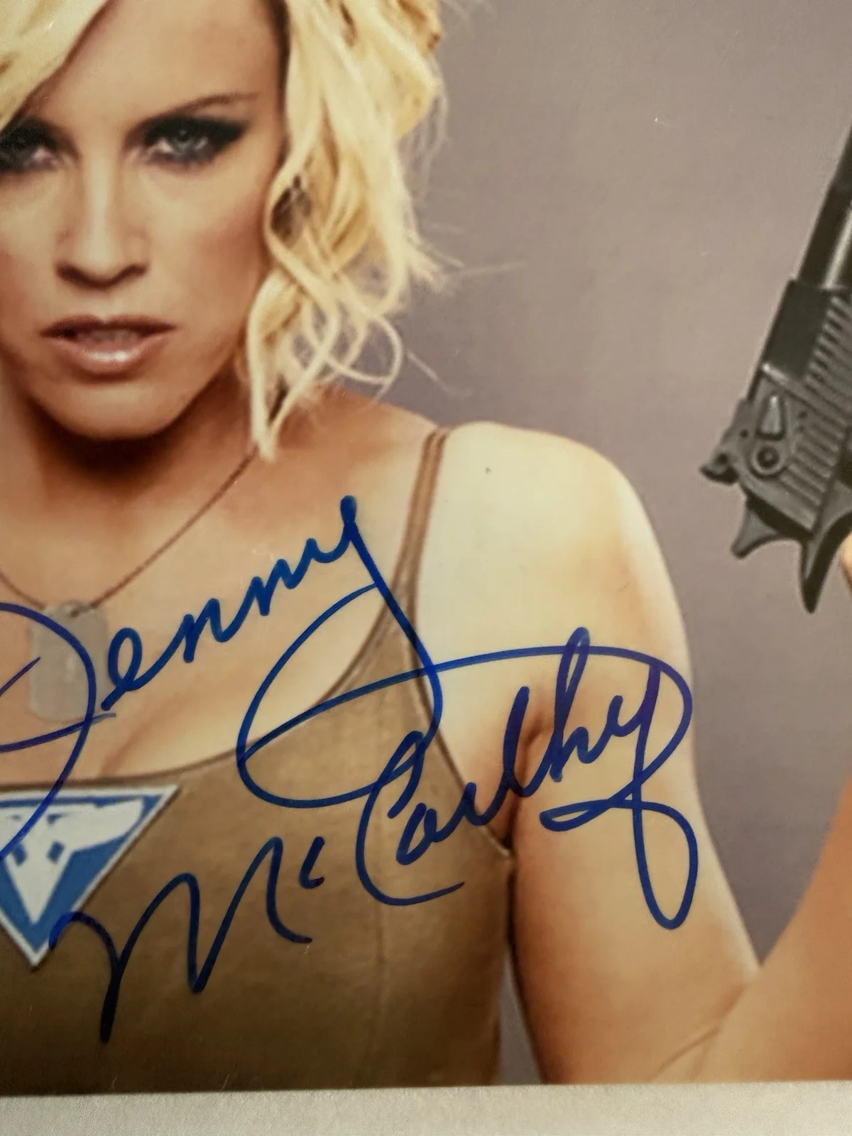 Jenny McCarthy Signed 4x6 Photo Autographed Auto, image 3