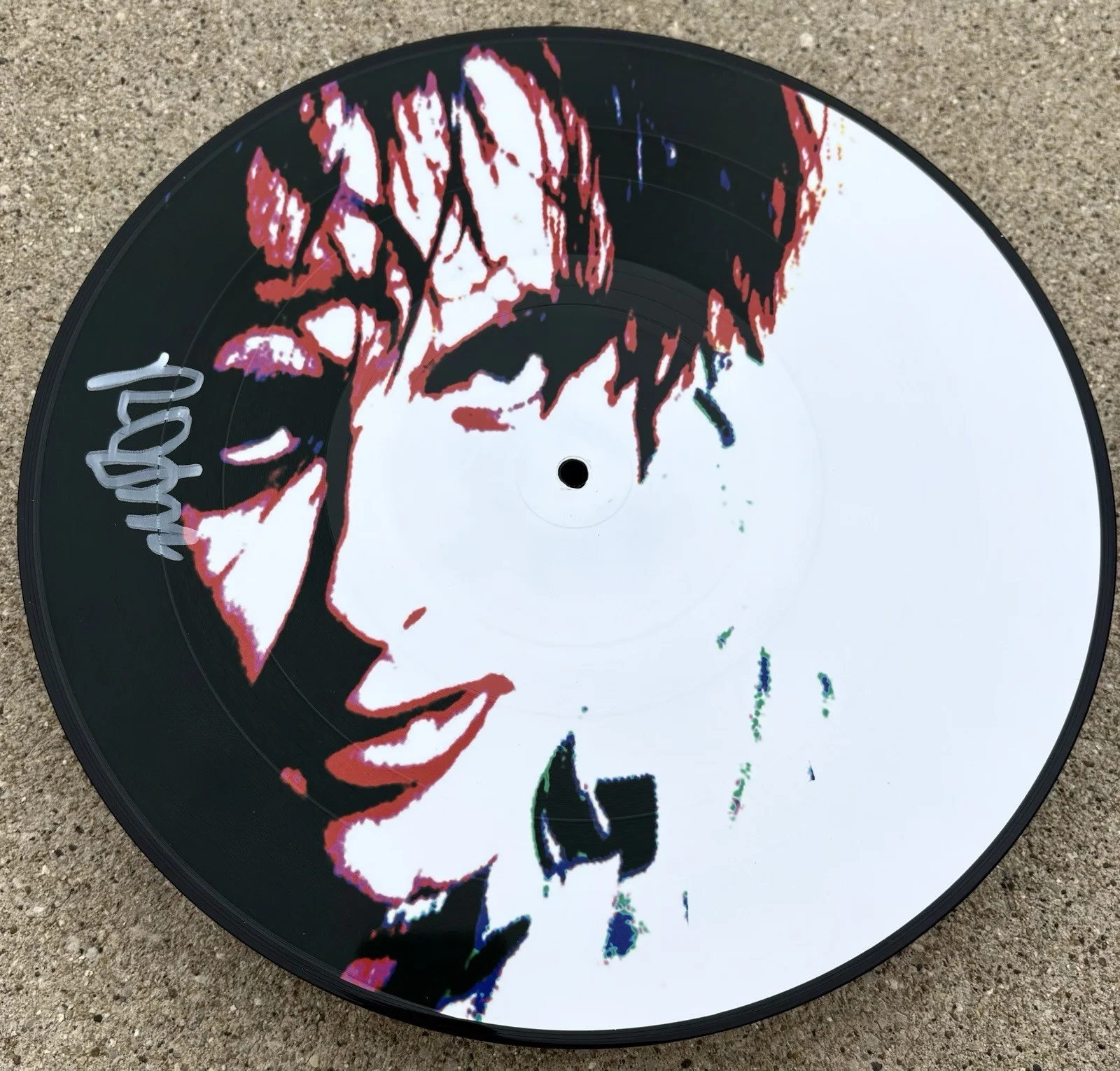 THE CURE Robert Smith SIGNED Vinyl Picture Disc JSA LETTER Bloodflowers, изображение 2