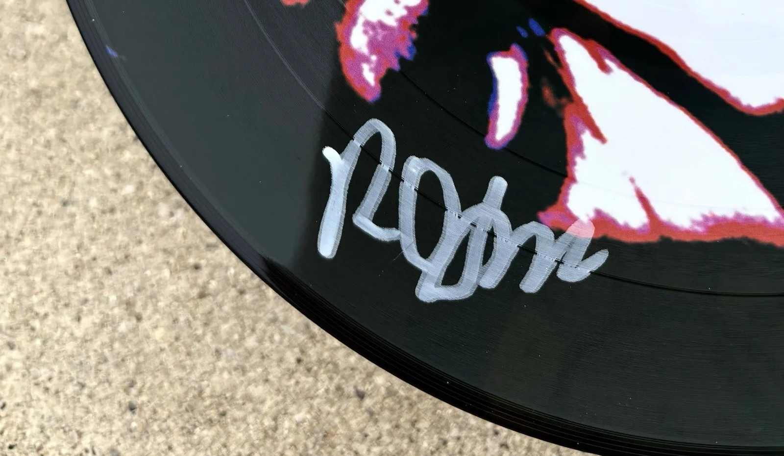 THE CURE Robert Smith SIGNED Vinyl Picture Disc JSA LETTER Bloodflowers, изображение 3