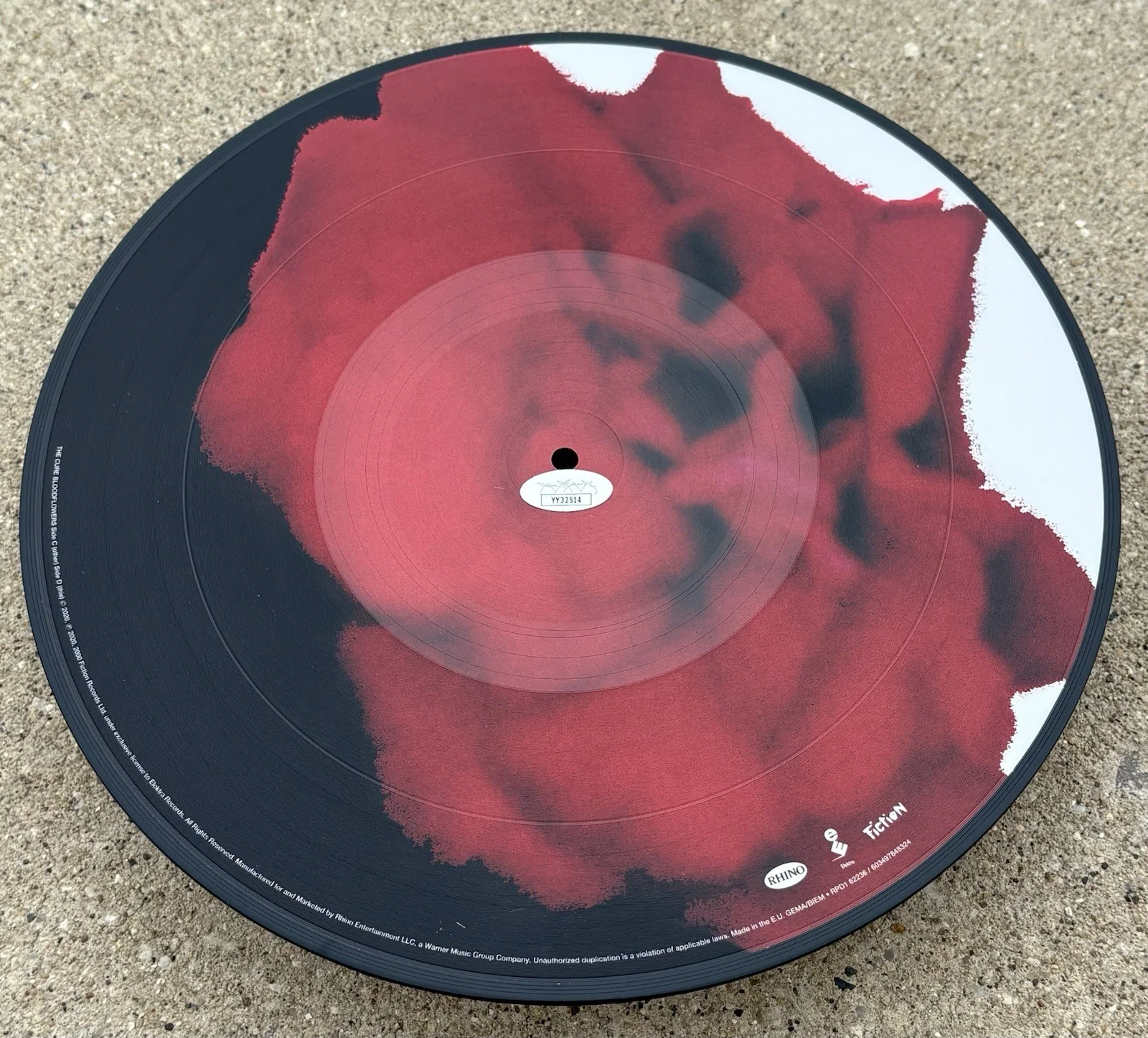 THE CURE Robert Smith SIGNED Vinyl Picture Disc JSA LETTER Bloodflowers, изображение 4