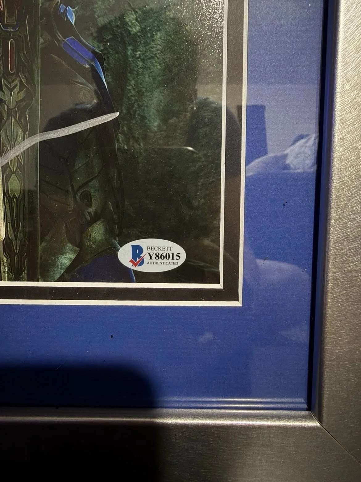 Peter Cullen — Peter Cullen Signed Optimus Prime Picture Autograph, image 3