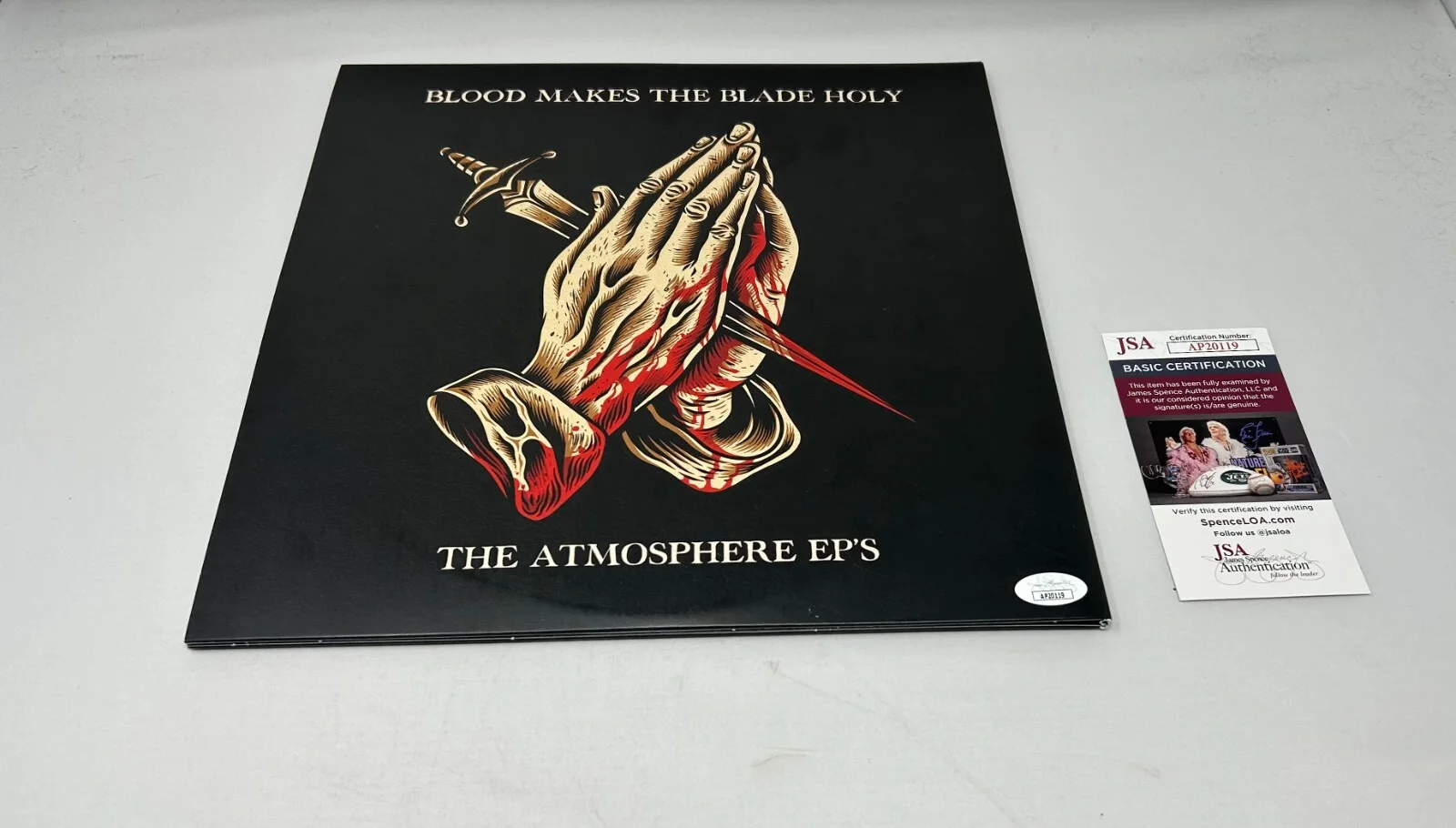Atmosphere signed To All My Friends Album (Slug and Ant) JSA COA, изображение 2