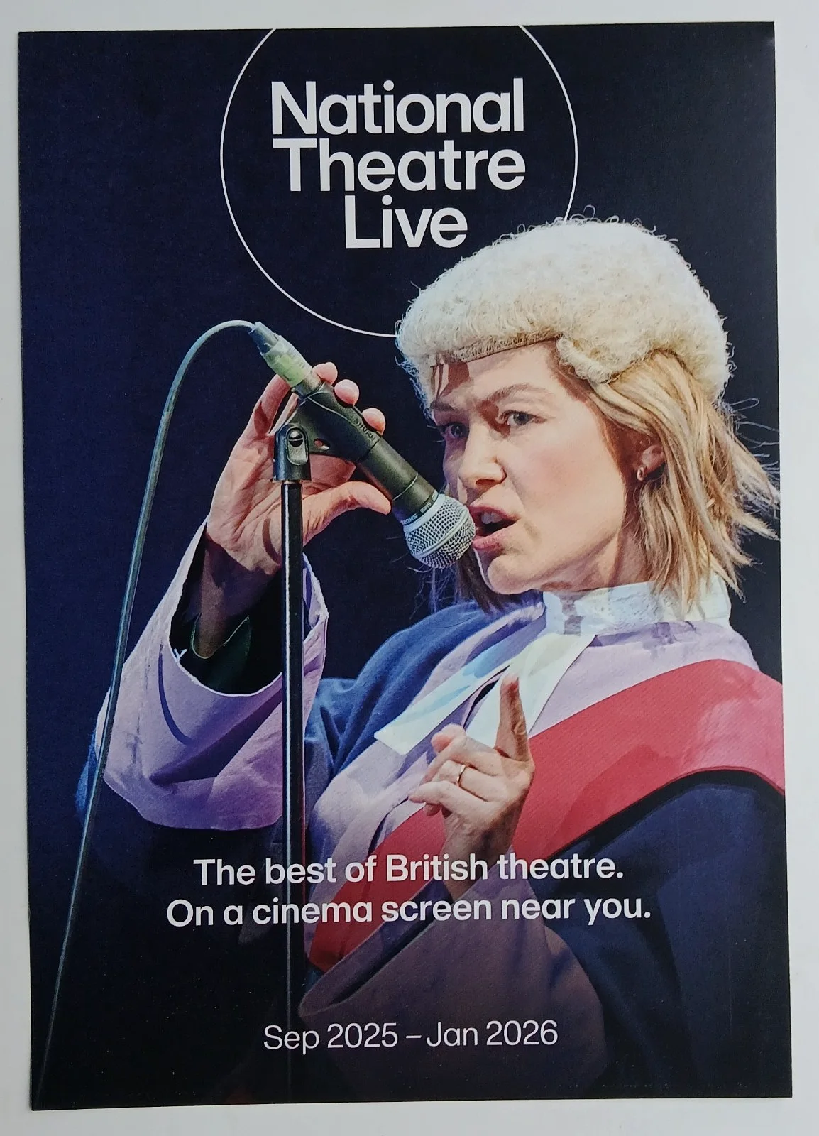 Rosamund Pike Inter Alia National Theatre Live flyer x 1, изображение 2