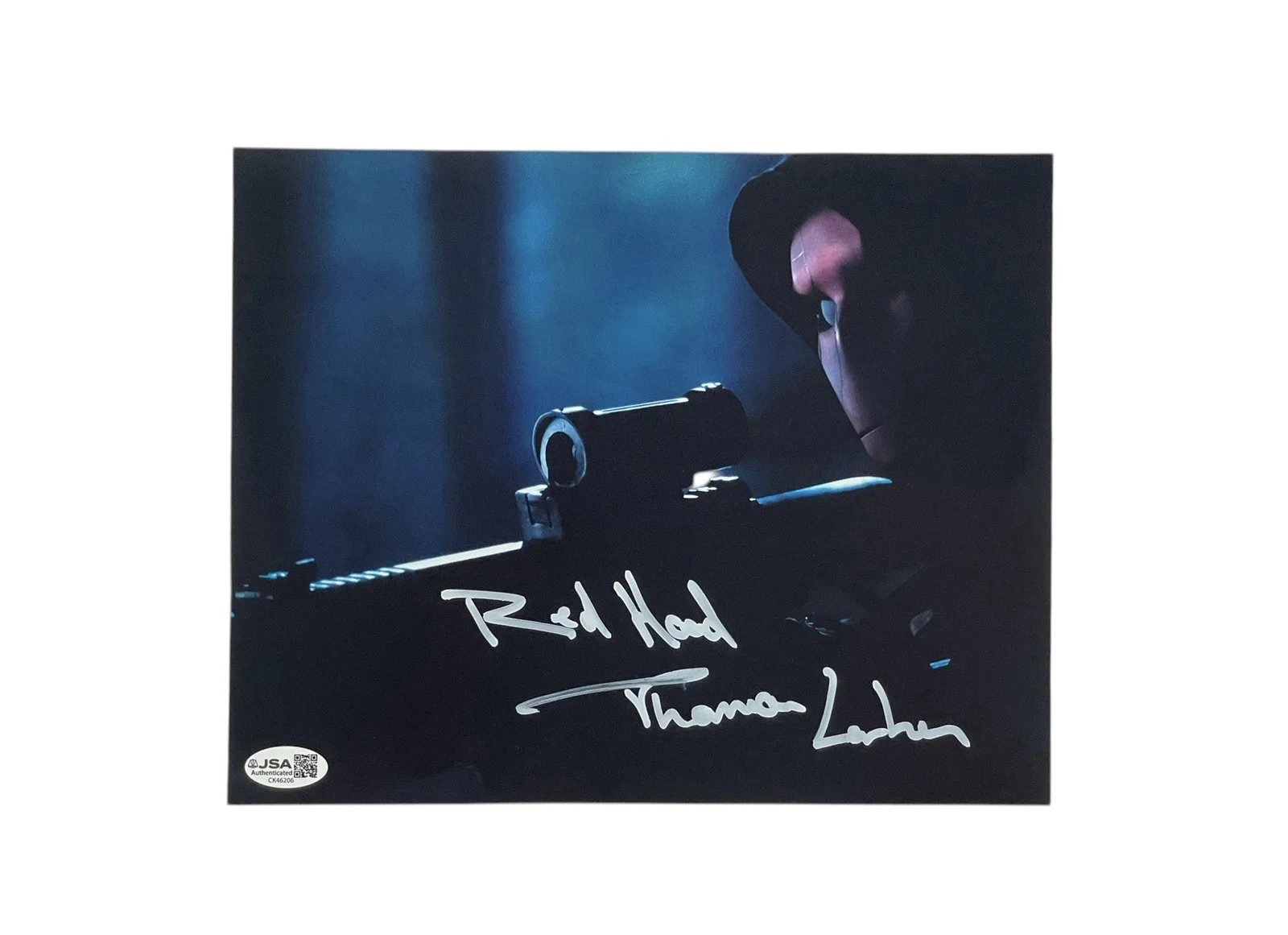 Thomas Lorber — DC Titans Red Hood Autographed 8x10 Photo Thomas Lorber Signed JSA DC Comics COA, image 2