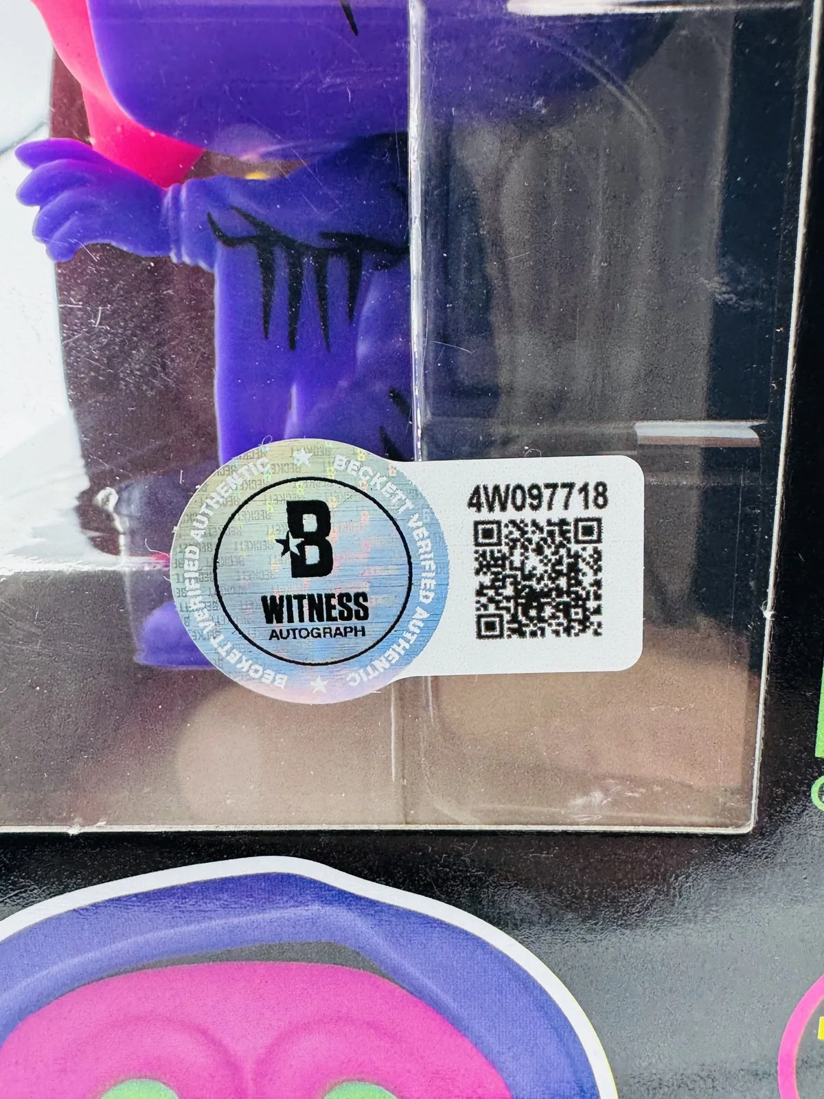 Skeet Ulrich — Skeet Ulrich signed Ghostface Blacklight Funko 1607 Scream Billy Loomis BAS 18, image 3