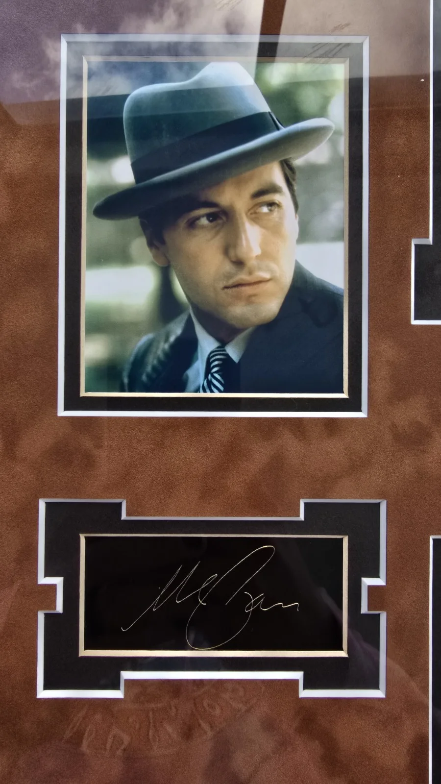 Marlon Brando, Al Pacino, Talia Shire, Diane Keaton, James Caan — The Godfather Framed Original Signed Photo Collage Brando Pacino Caan, изображение 5