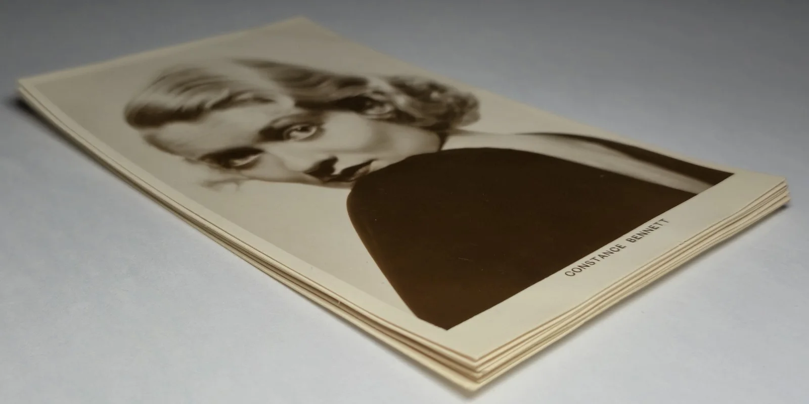 Joan Crawford Ramon Novarro Jeanette MacDonald Constance Bennett Postcard Lot x7, image 3