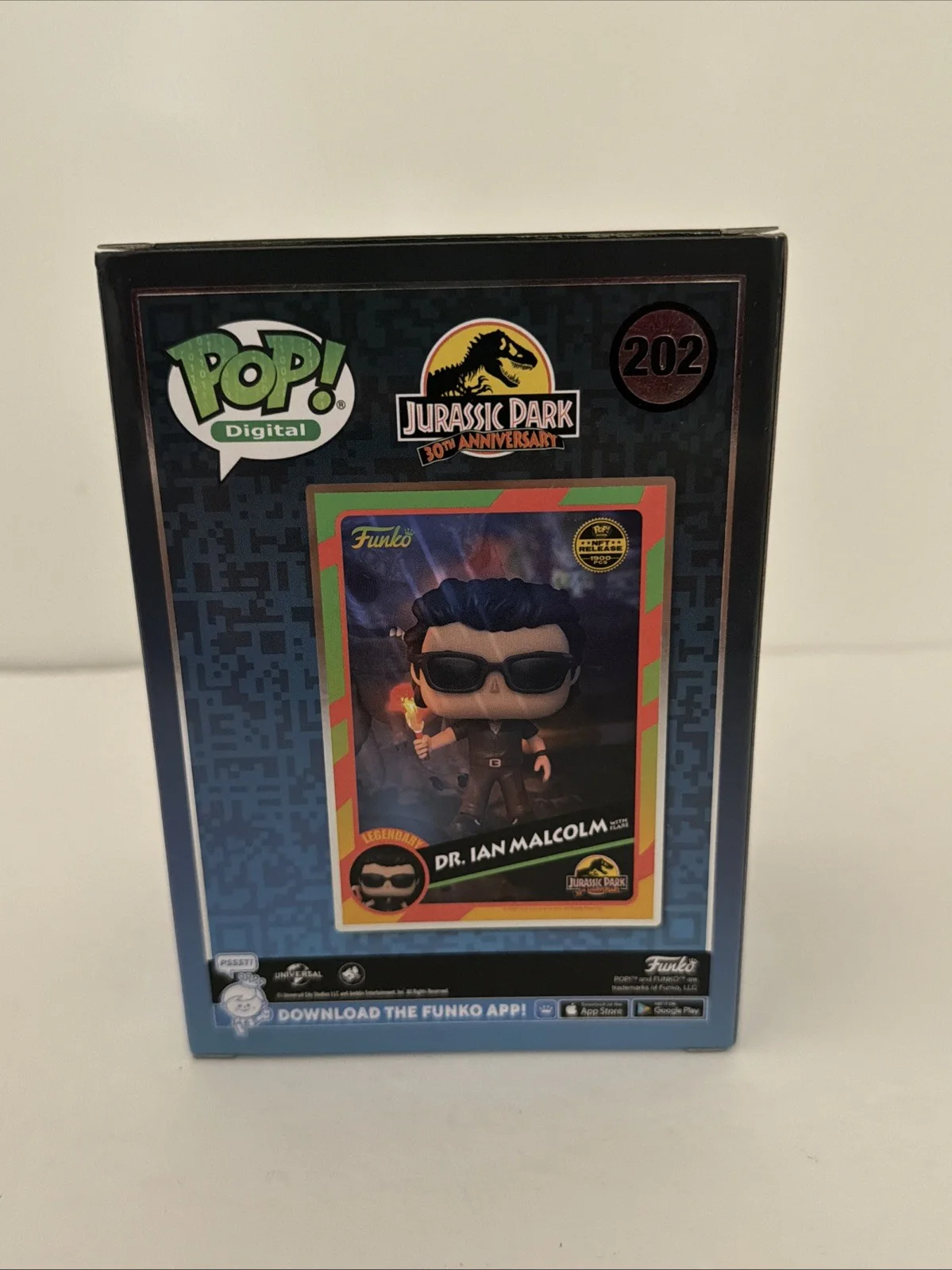 Jeff Goldblum Signed Dr. Ian Malcolm 202 FUNKO POP Jurassic Park Celebrity COA, изображение 5
