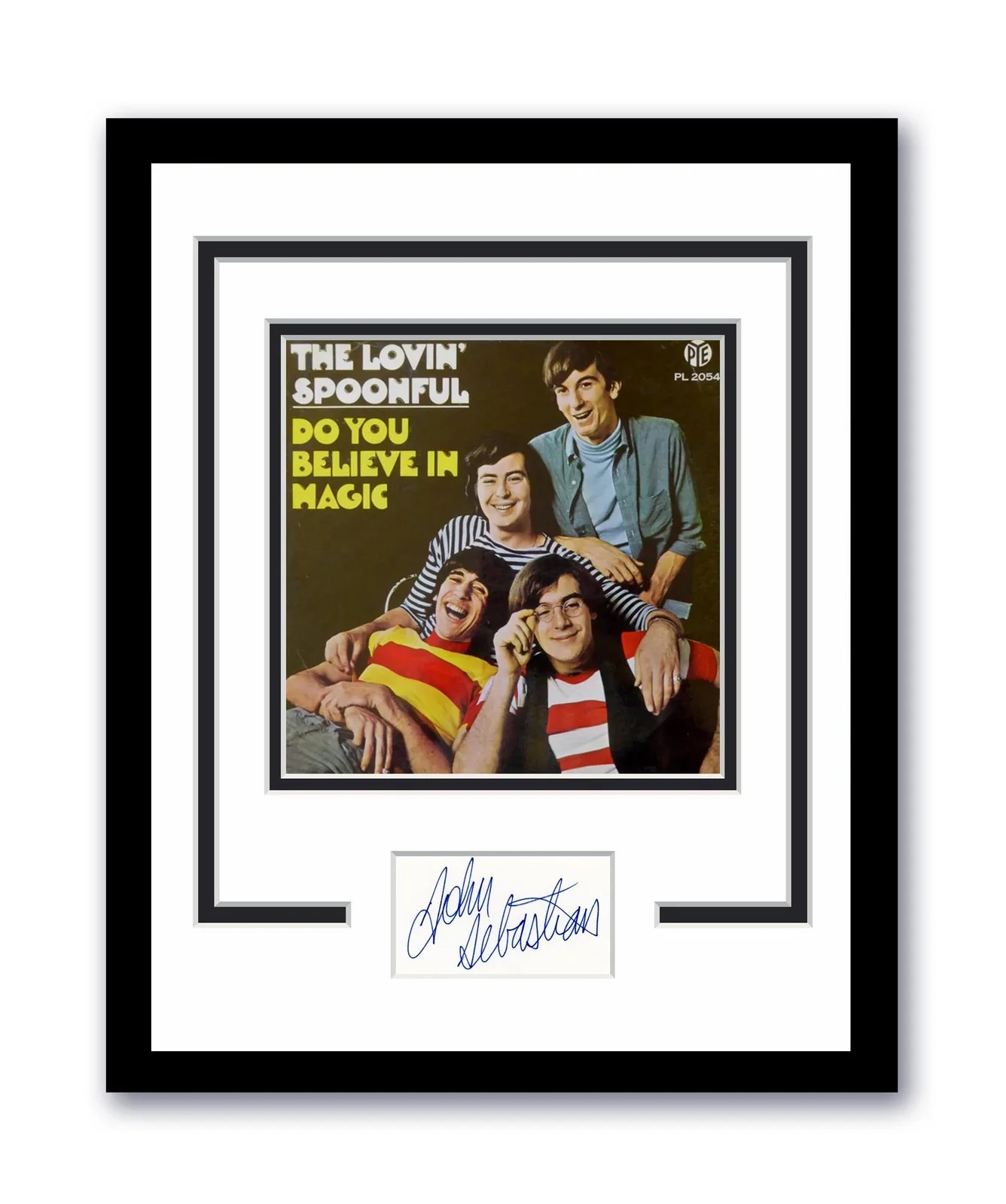 John Sebastian — Lovin' Spoonful John Sebastian Autographed Signed 11x14 Framed Photo ACOA