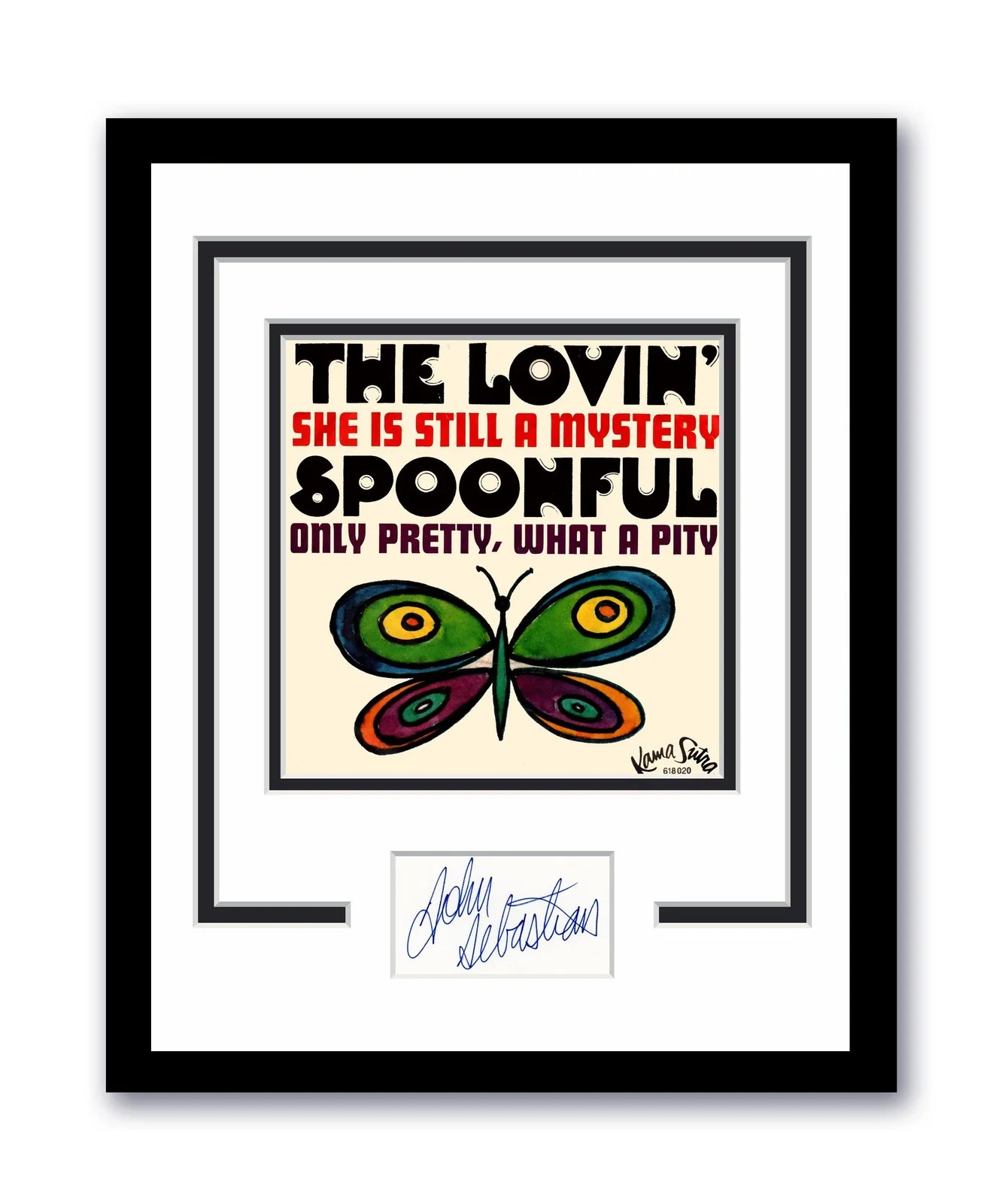 John Sebastian — Lovin' Spoonful John Sebastian Autographed Signed 11x14 Framed Photo ACOA
