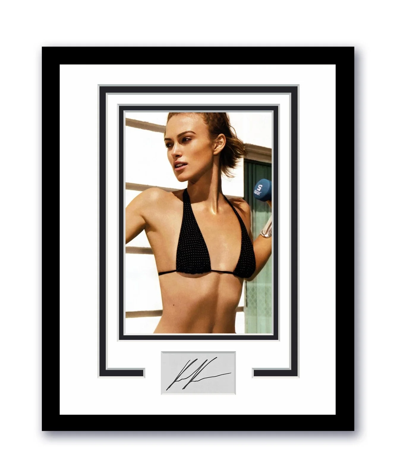 Keira Knightley — Keira Knightley Autographed Signed 11x14 Framed Photo Hot Sexy ACOA