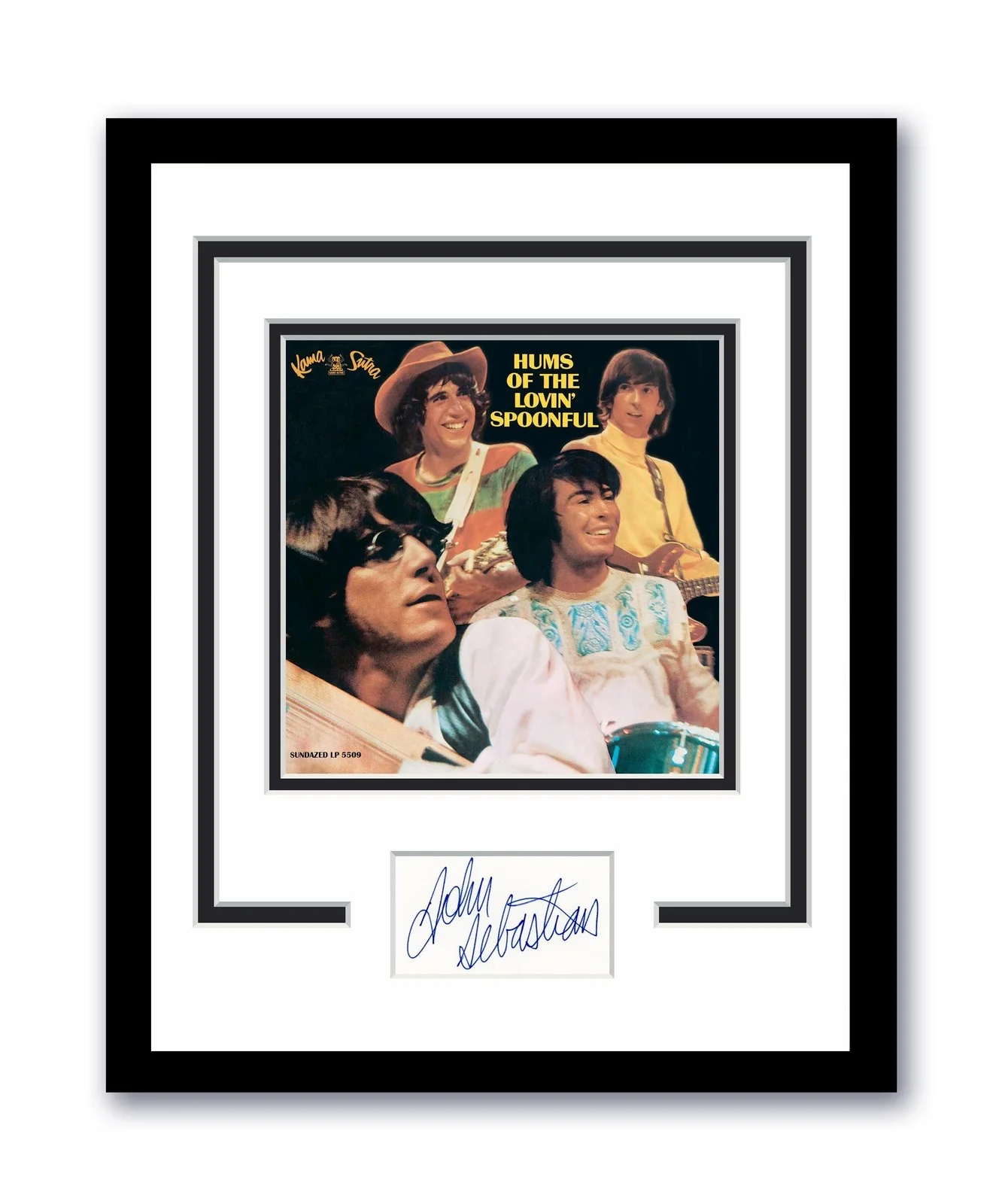 John Sebastian — Lovin' Spoonful John Sebastian Autographed Signed 11x14 Framed Photo ACOA