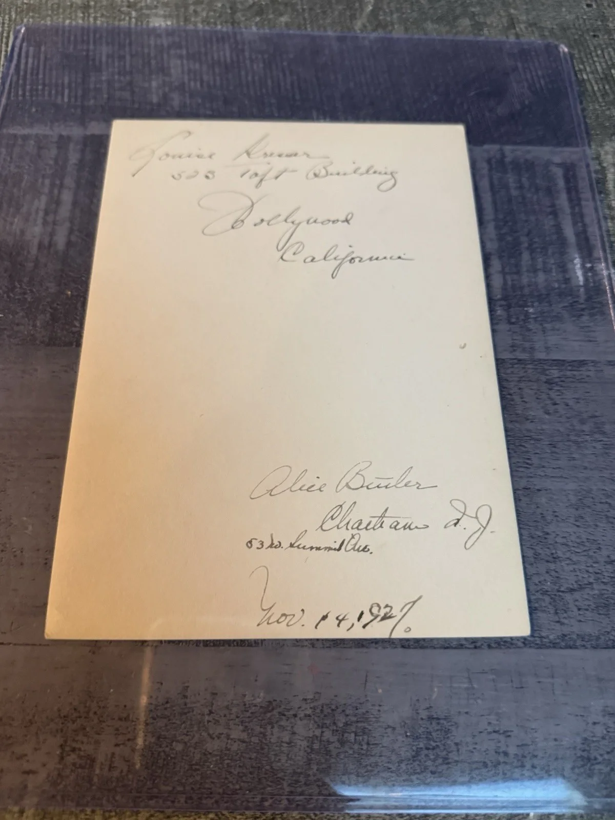 Louise Dresser — Louise Dresser 1927 Lovely Signed Original Vintage Dblwt Photograph 6x8 COA, изображение 3
