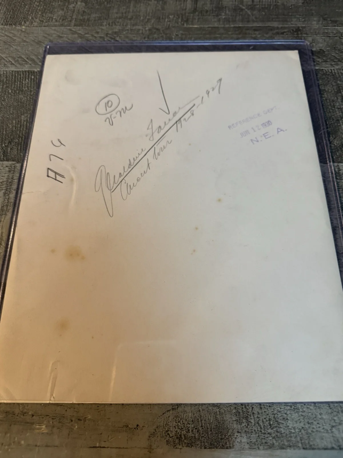 Geraldine Farrar 1929 Signed Vintage Original Dblwt Photograph Autographed, изображение 5