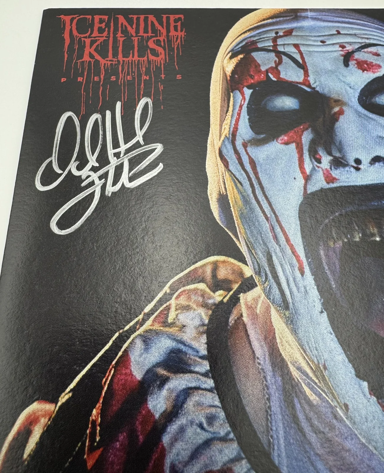 David Howard Thortnon signed Ice Nine Kills 7" Vinyl Terrifier autograph BAS 706, image 2