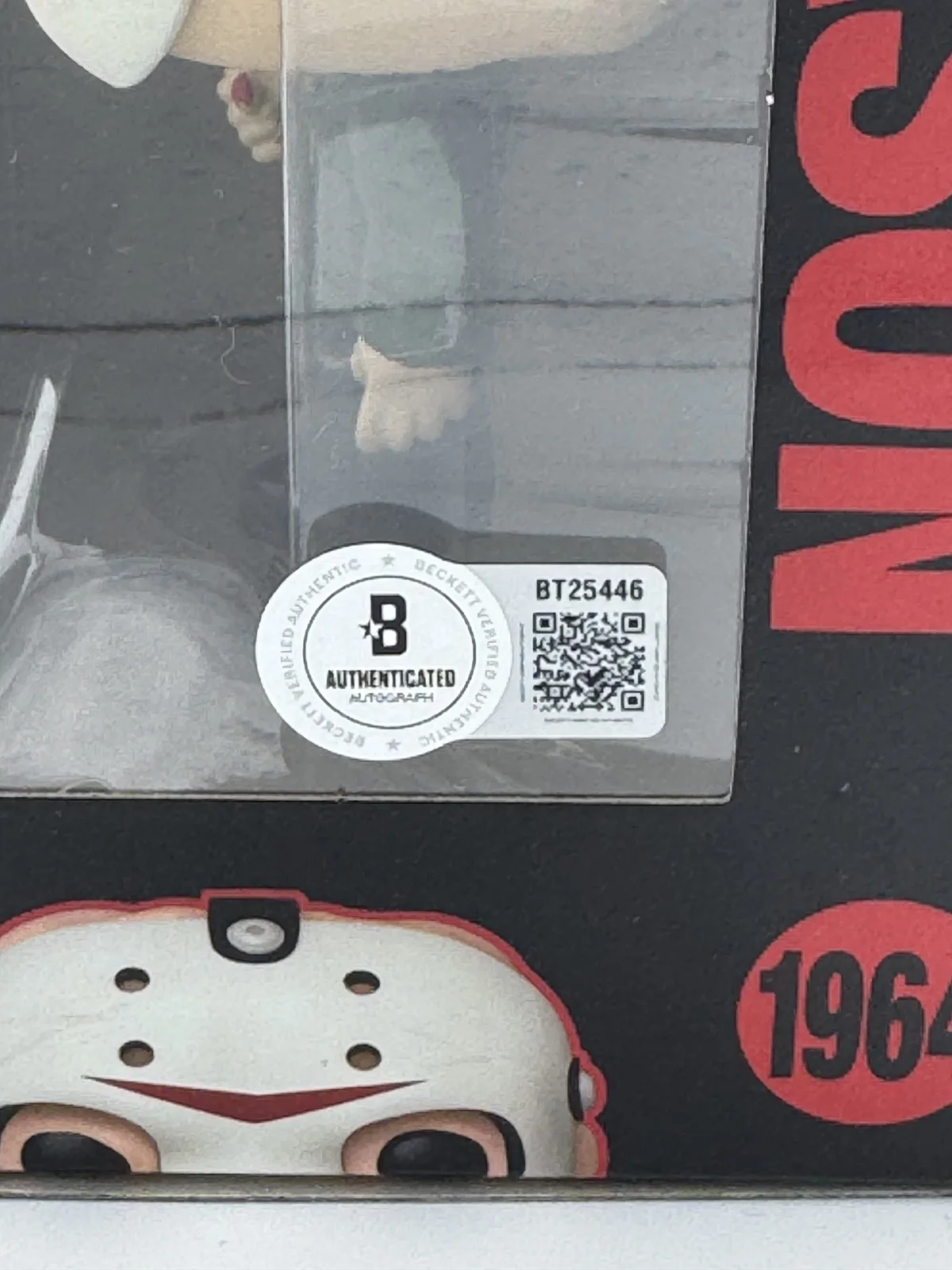 Kane Hodder — Kane Hodder Signed Jason Universe Funko 1964 Friday The 13th Autograph BAS 446, image 3