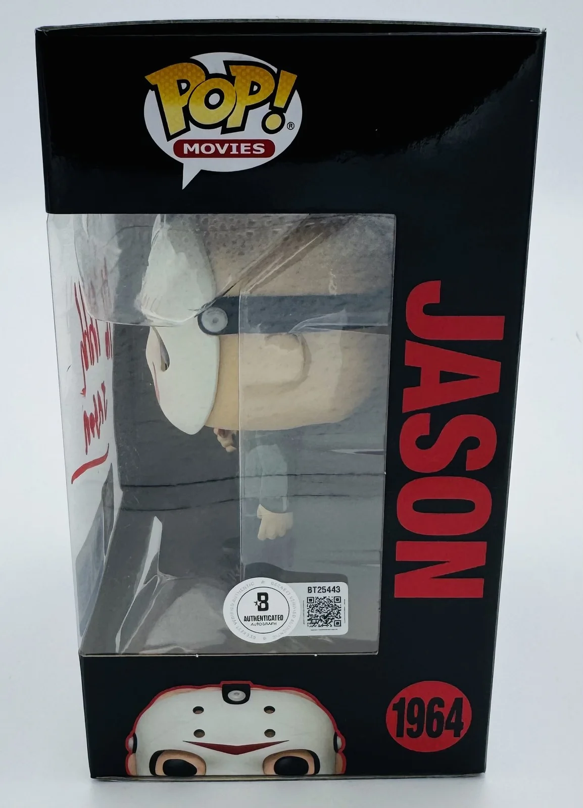 Kane Hodder — Kane Hodder Signed Jason Universe Funko 1964 Friday The 13th Autograph BAS 443, image 2