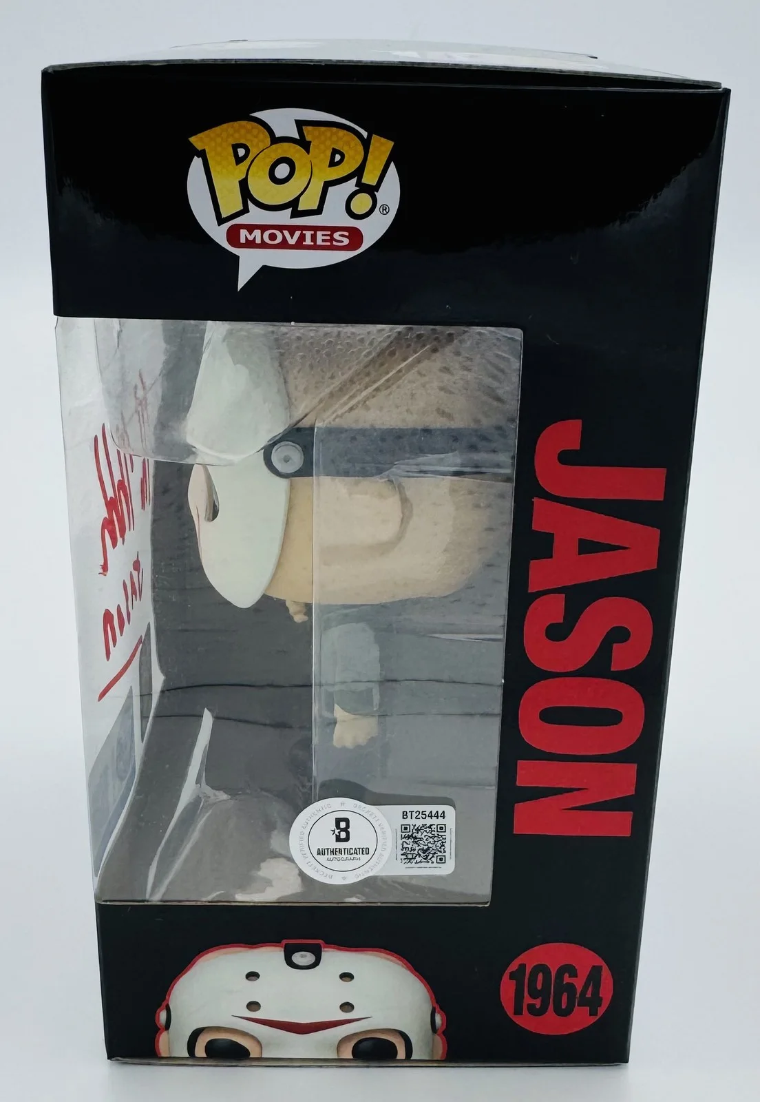 Kane Hodder — Kane Hodder Signed Jason Universe Funko 1964 Friday The 13th Autograph BAS 444, image 2