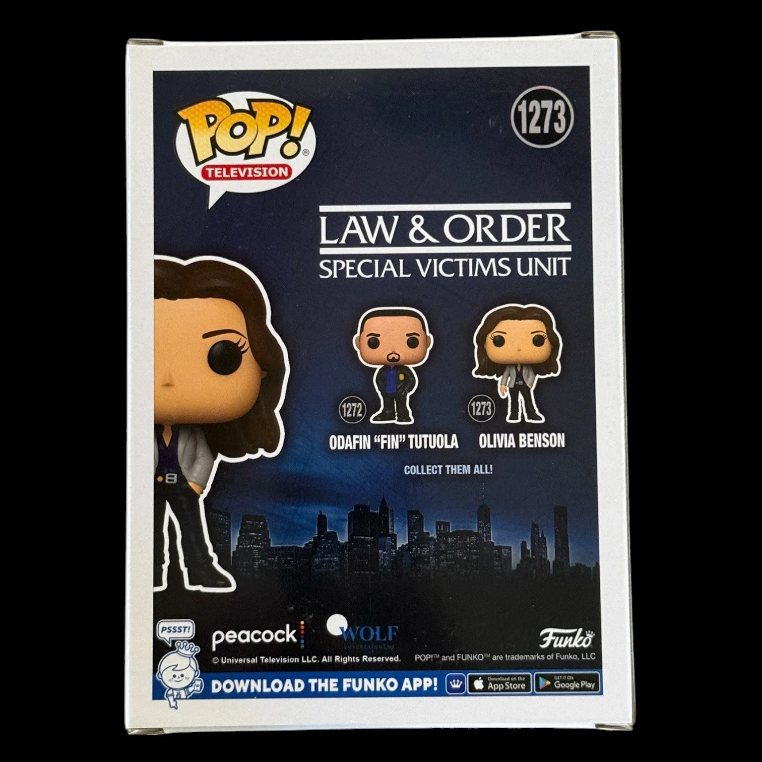 Mariska Hargitay Signed Olivia Benson Funko Pop #1273 BAS Beckett COA Autograph, изображение 3