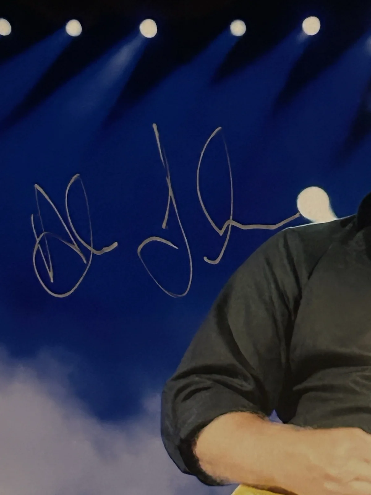 Alex Lifeson Signed Rush Autographed Photo Framed 17x20, image 3
