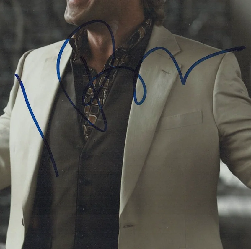 Javier Bardem — Javier Bardem James Bond Autographed Signed 11x14 Photo AMCo COA 7674, изображение 2