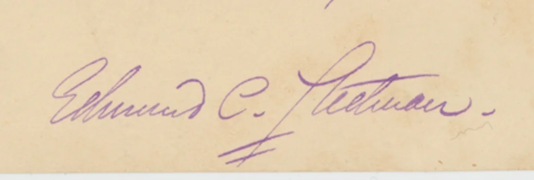 Edmund Clarence Stedman American Poet Autographed Signed Letter AMCo COA 28861, image 2