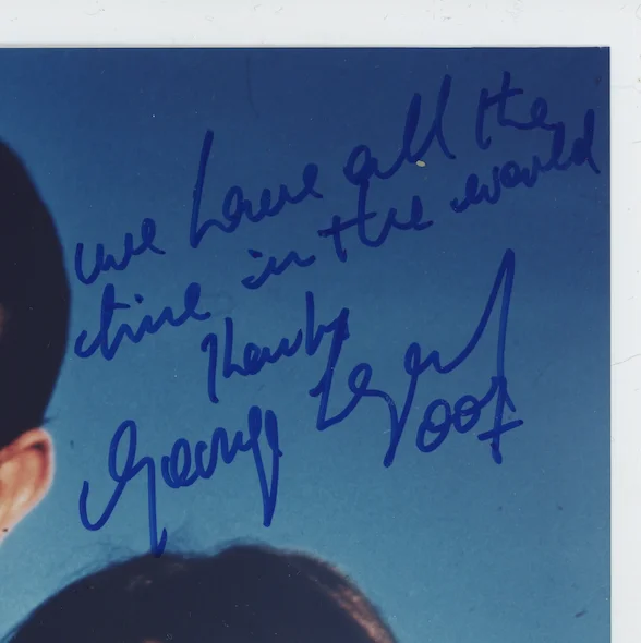George Lazenby James Bond Inscription Autographed Signed 8x10 Photo COA 28536, изображение 2