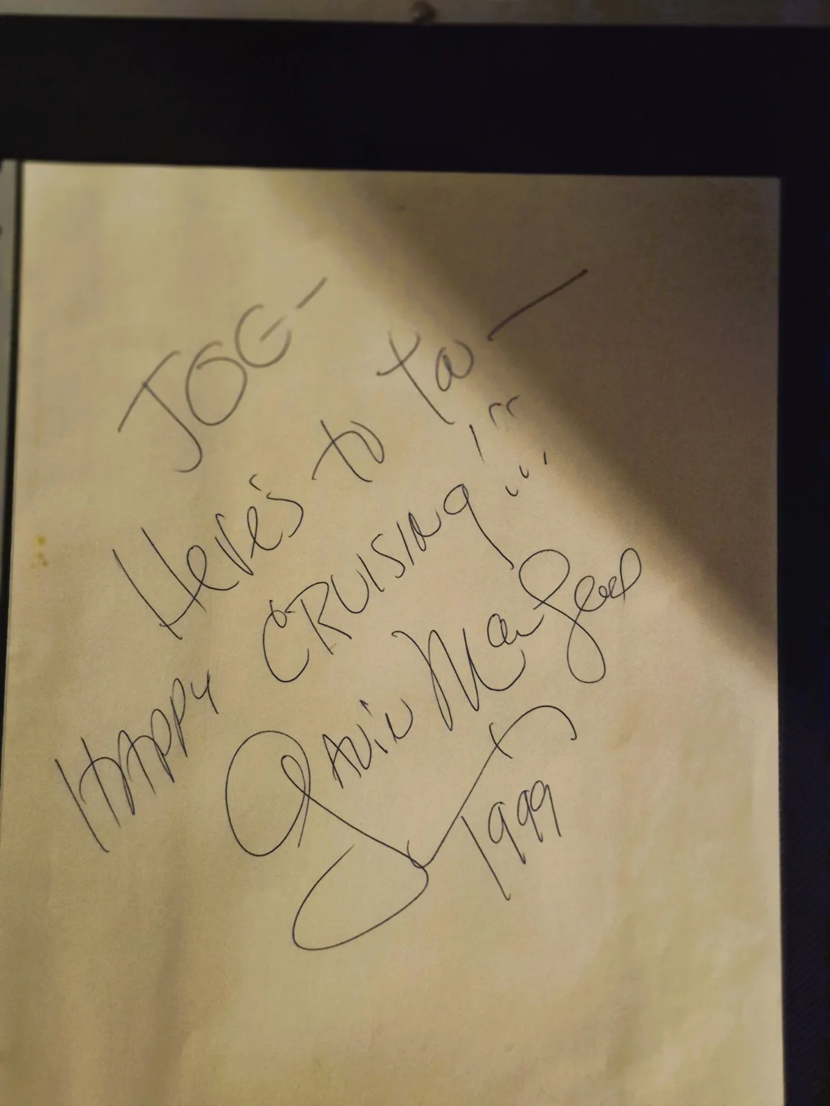 Gavin MacLeod autograph, изображение 2