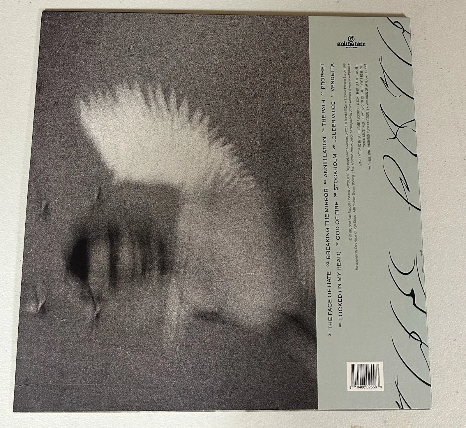 FIT FOR A KING AUTOGRAPHED SIGNED THE PATH LP VINYL ALBUM W/ JSA COA # CM86171, image 2