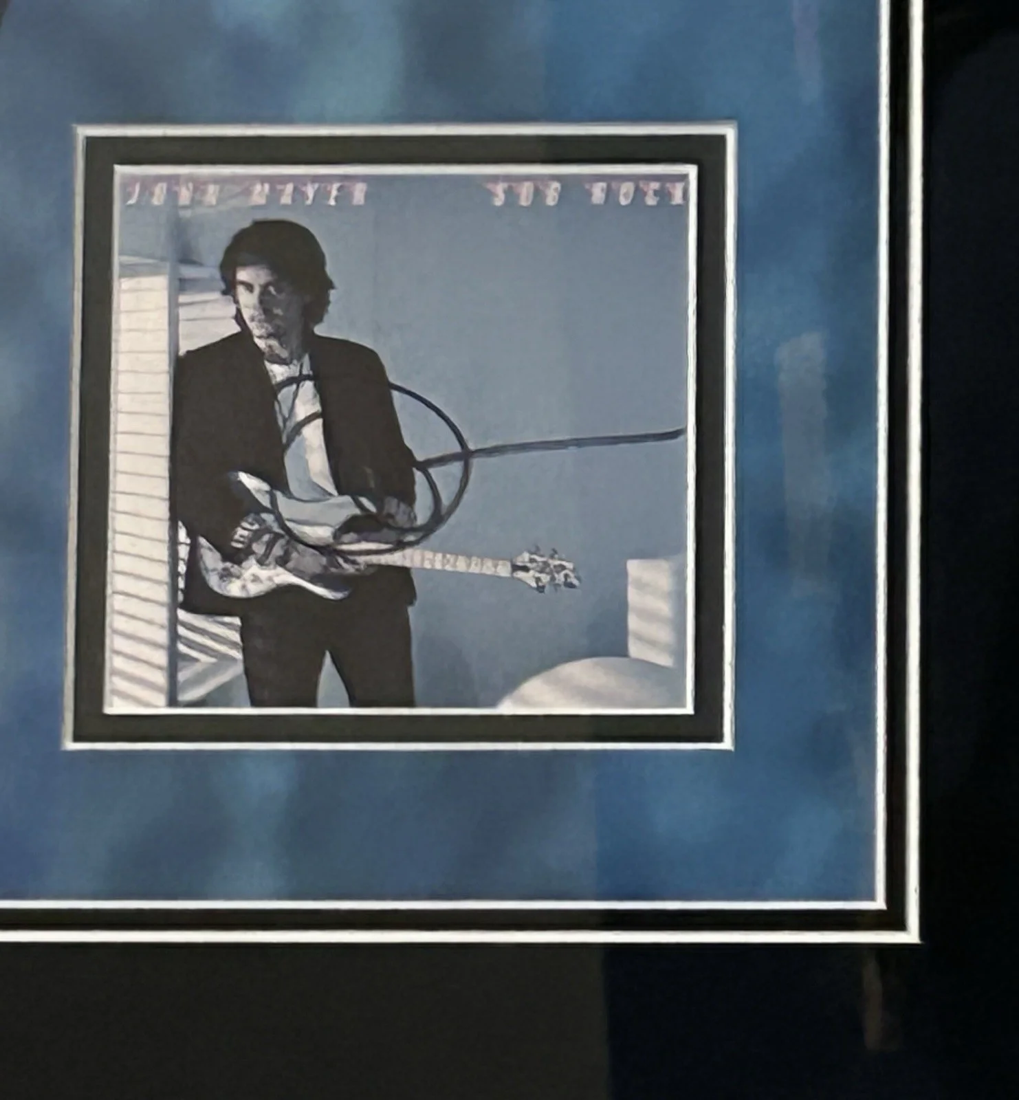 John Mayer Signed CD Sob Rock Autographed Photo Framed 23x27, изображение 2
