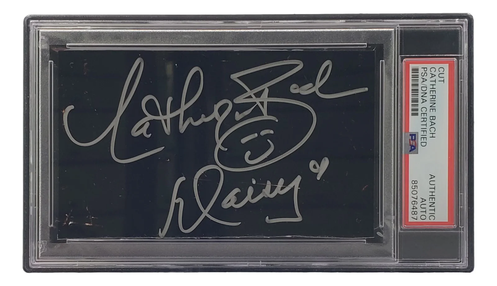 Catherine Bach — Catherine Bach Signed Slabbed Dukes Of Hazard Cut Signature PSA/DNA 85076487, изображение 4