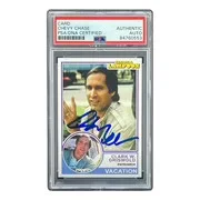 Chevy Chase — Chevy Chase Signed National Lampoon's Vacation Trading Card PSA/DNA, изображение 3