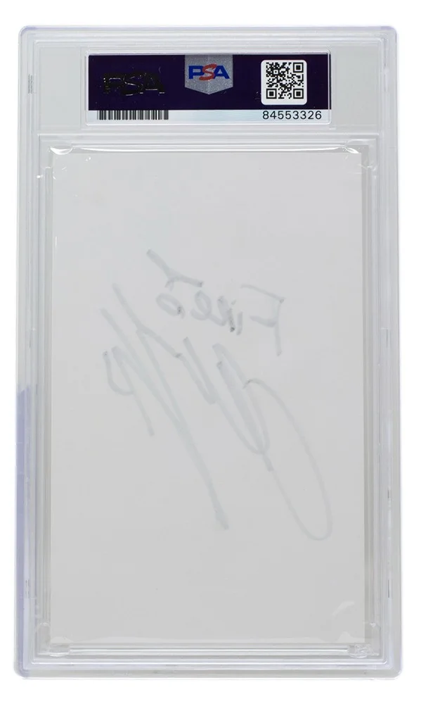 Alicia Keys — Alicia Keys Slabbed Signature Cut Fire! Inscribed PSA/DNA, изображение 2