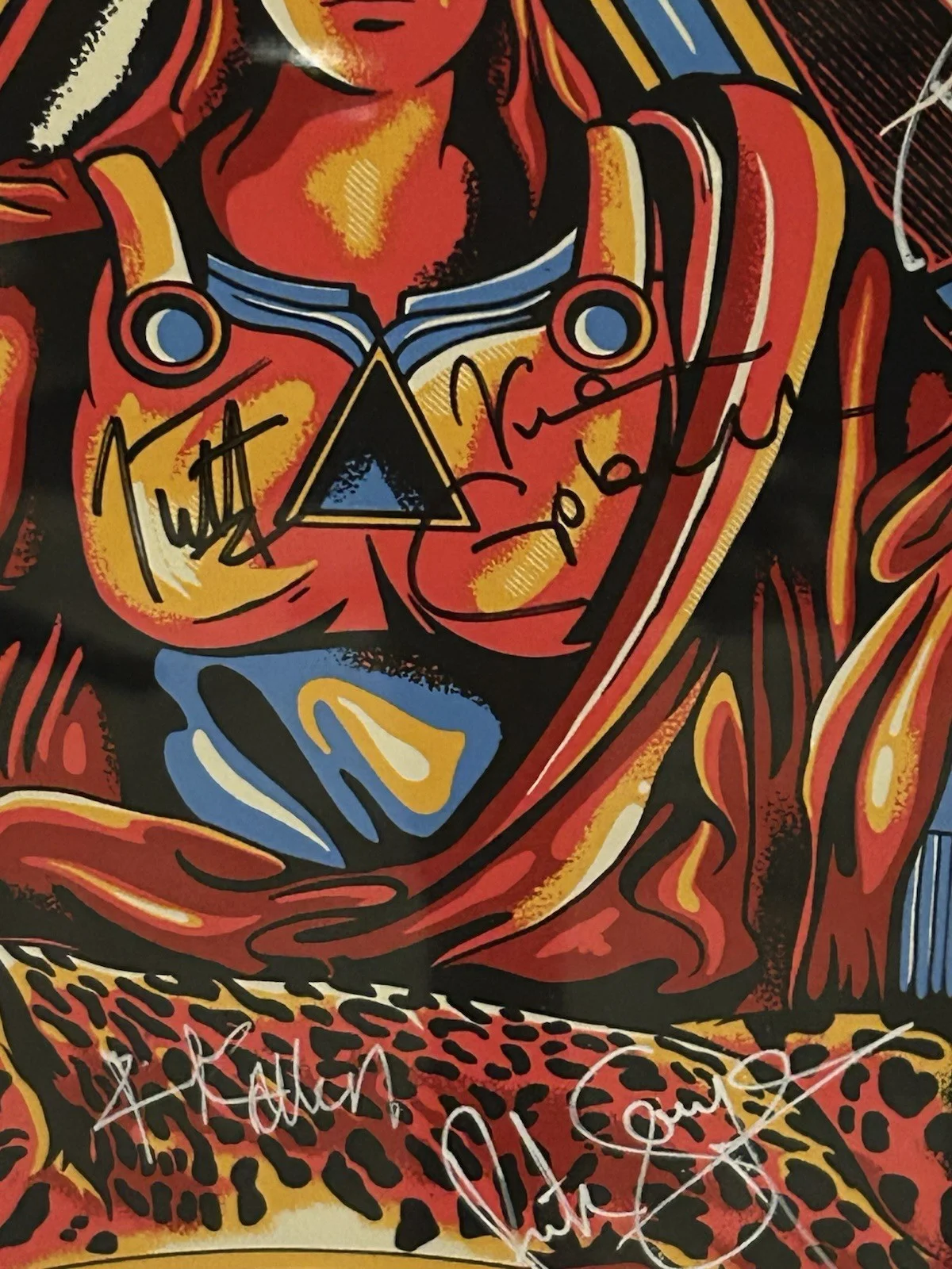 Def Leppard Signed Poster Autographed Rik Allen Savage Joe Elliott Phil Collen, image 3