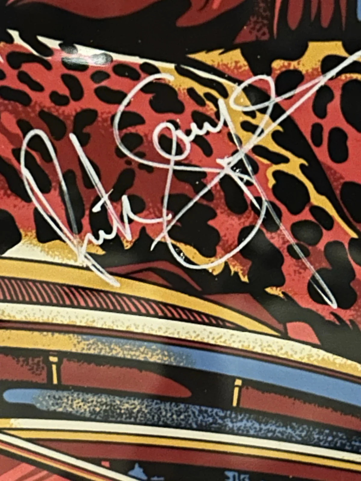 Def Leppard Signed Poster Autographed Rik Allen Savage Joe Elliott Phil Collen, image 5