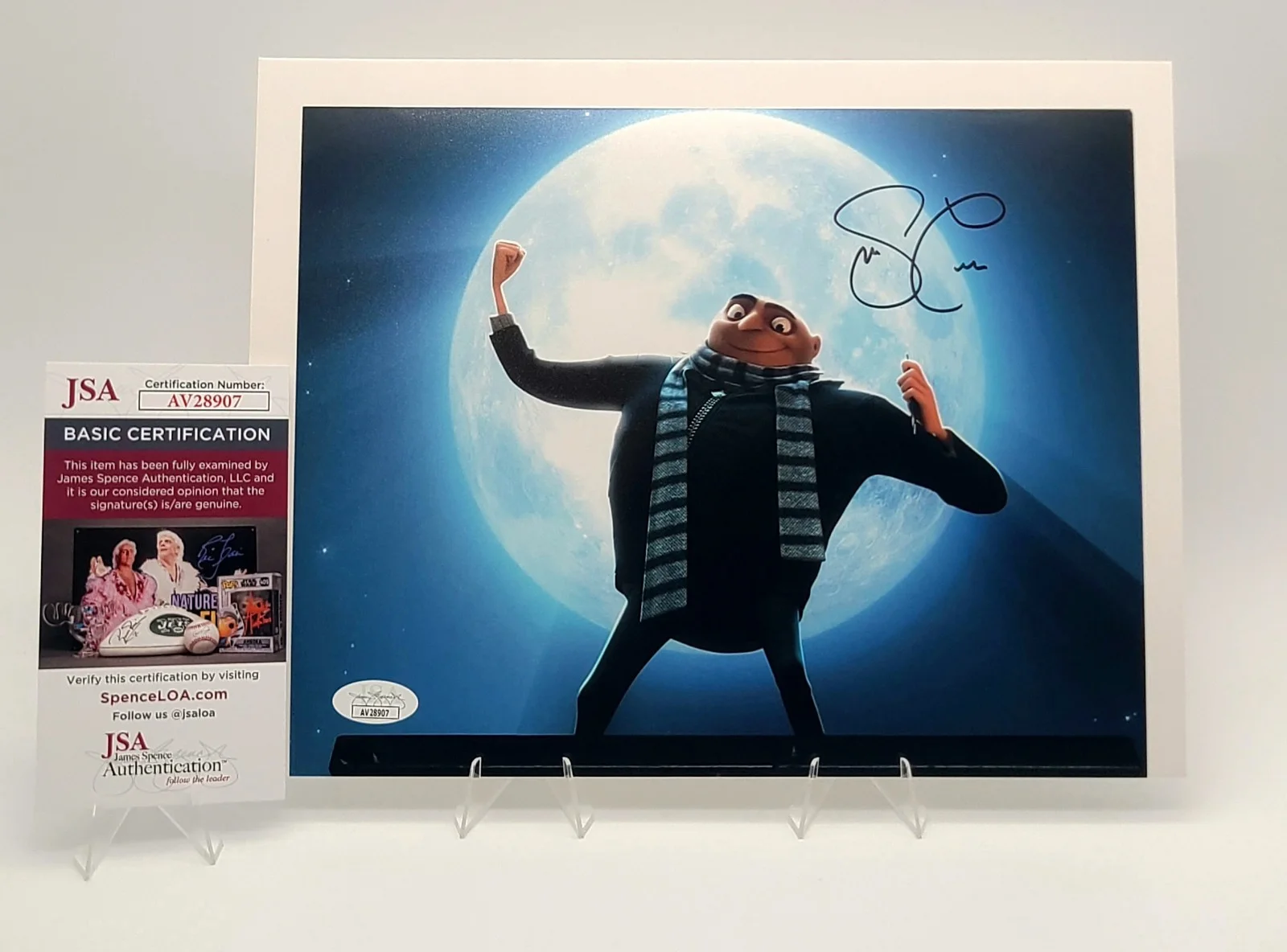Steve Carell — Steve Carell Signed 8x10 Photo Autograph – Gru Despicable Me Minions JSA COA