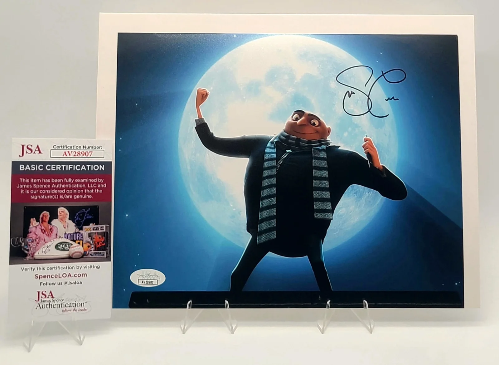 Steve Carell — Steve Carell Signed 8x10 Photo Autograph – Gru Despicable Me Minions JSA COA, image 3