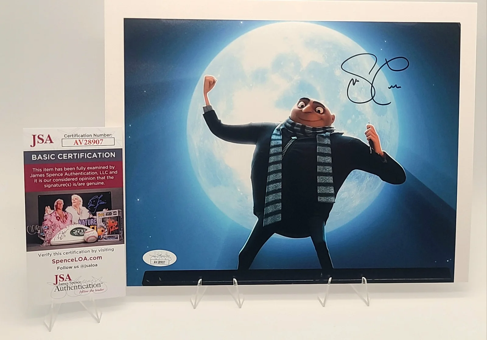 Steve Carell — Steve Carell Signed 8x10 Photo Autograph – Gru Despicable Me Minions JSA COA, image 5