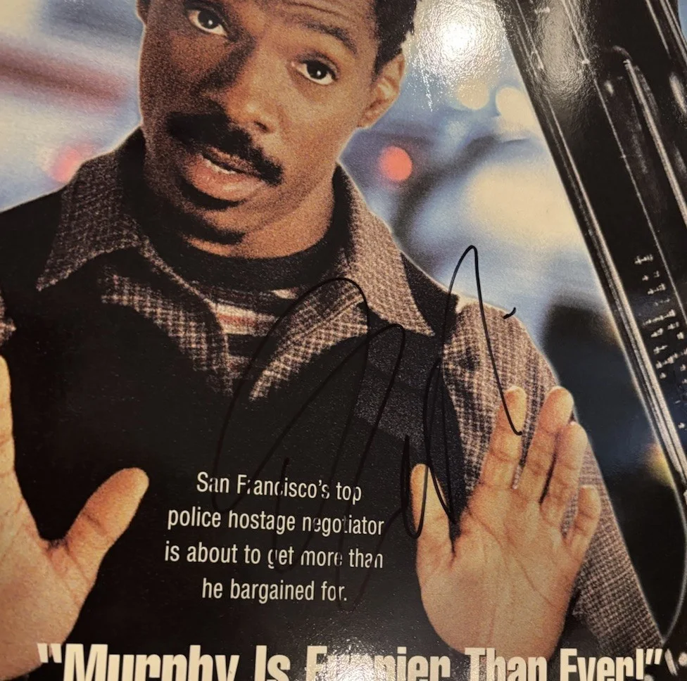 Eddie Murphy METRO Signed Autographed Movie Laserdisc, image 2