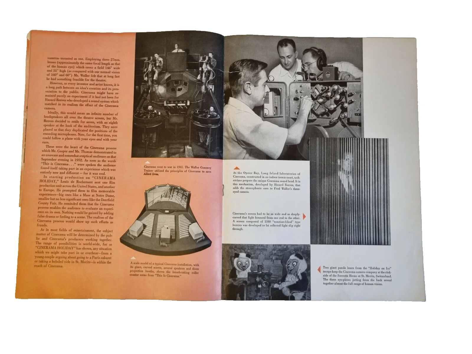 Cinema Programme Cinemrama Holiday - Betty And John Marsh Beatrice Troller, image 3