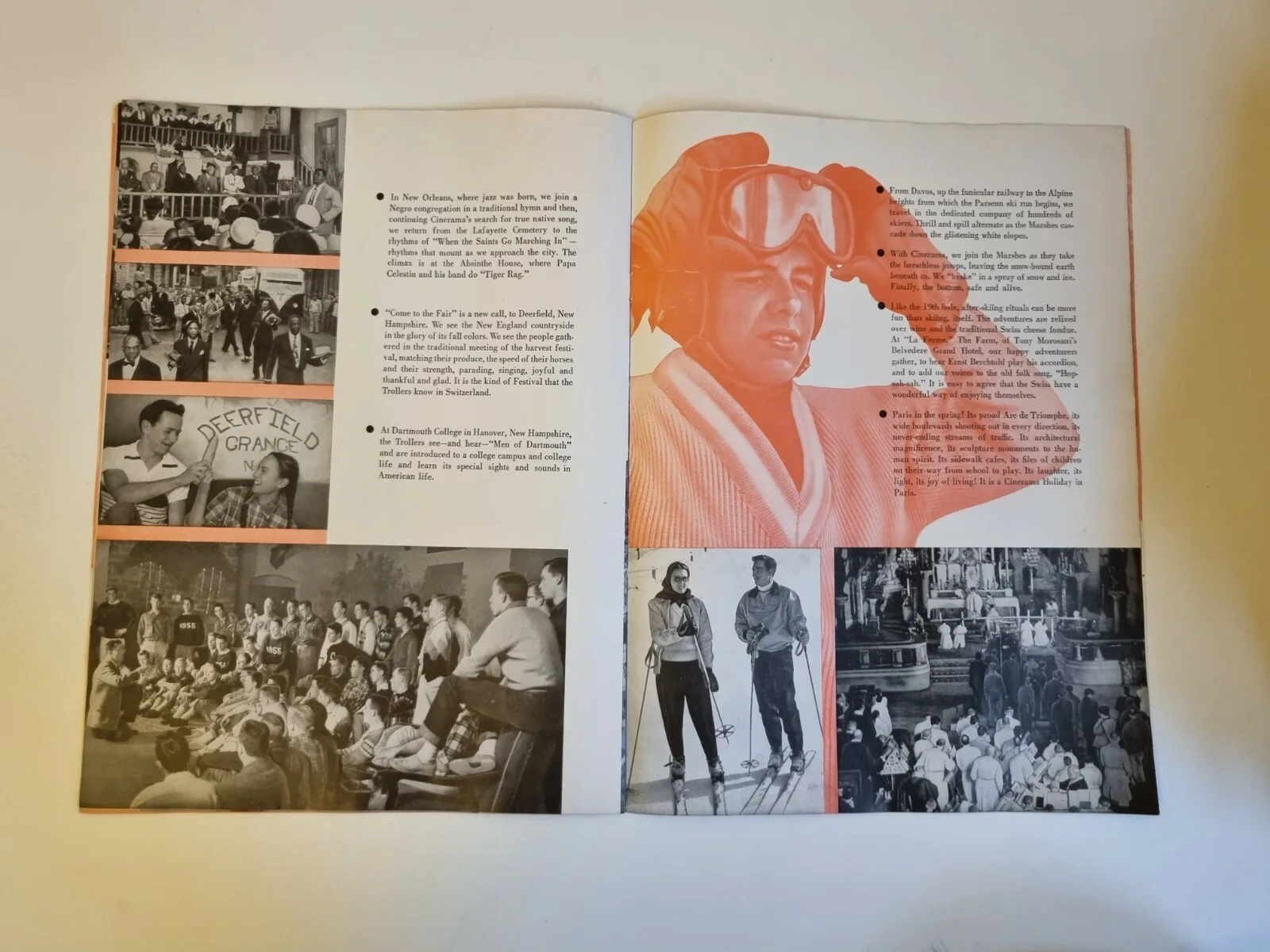 Cinema Programme Cinemrama Holiday - Betty And John Marsh Beatrice Troller, image 5