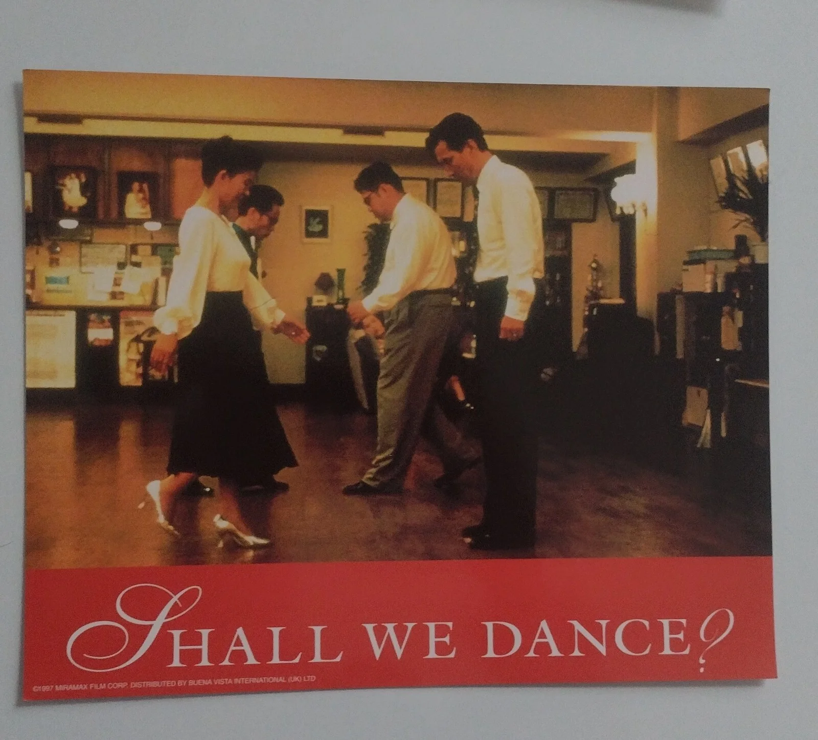 1997 Lobby Cards - Shall We Dance? 4 Photos A4 Excellent, image 4